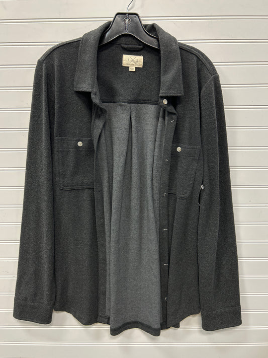 Jacket Shirt By Thread And Supply In Grey, Size:L