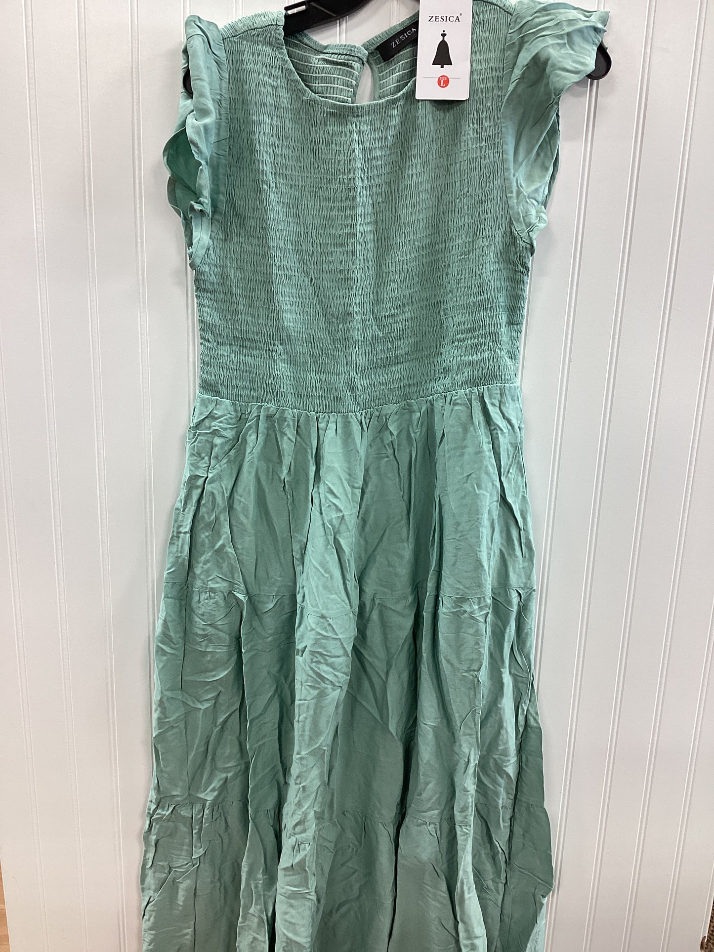 Dress Casual Midi By Cmc In Red, Size:M