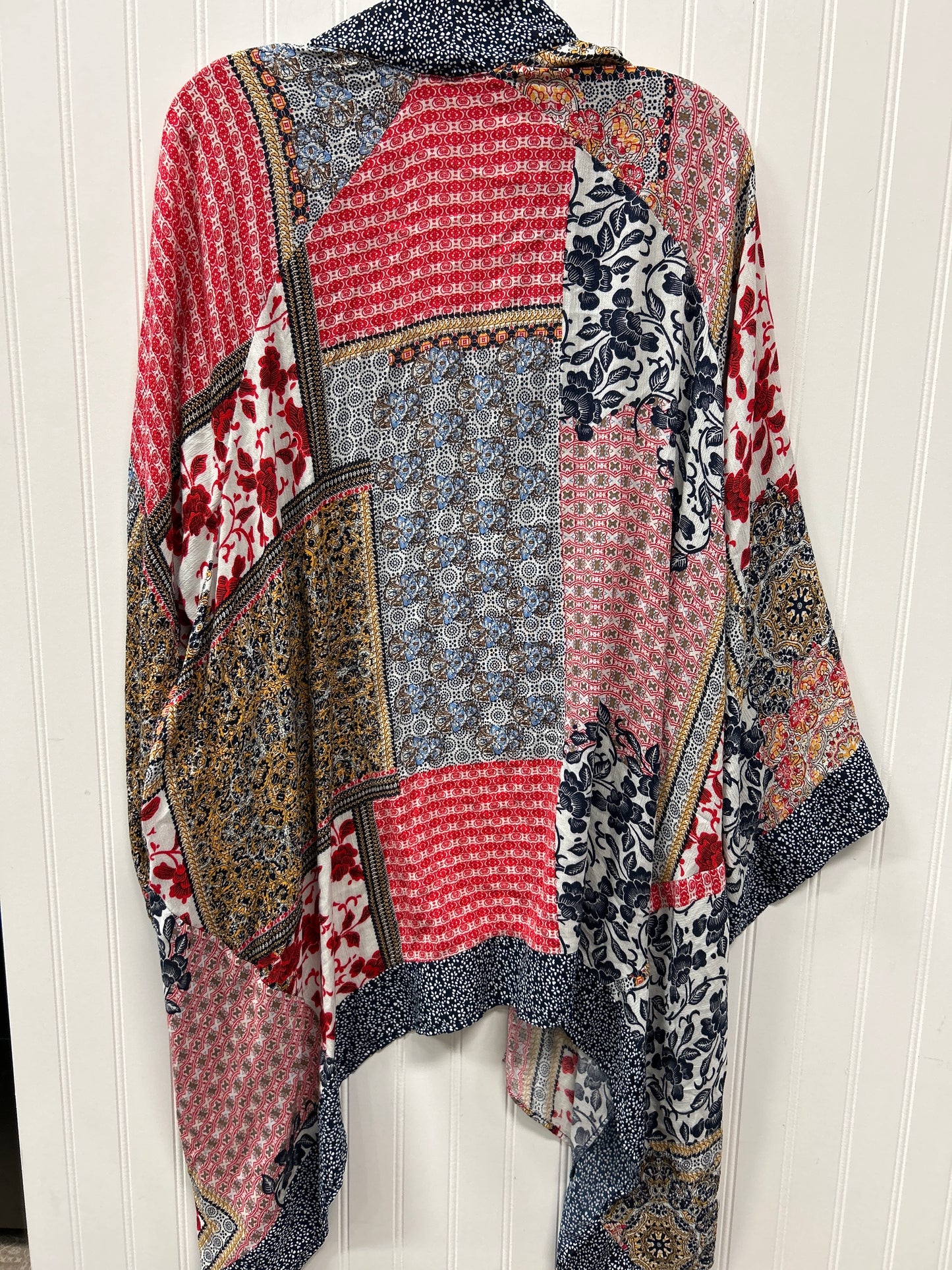 Kimono By Umgee In Paisley Print, Size:S