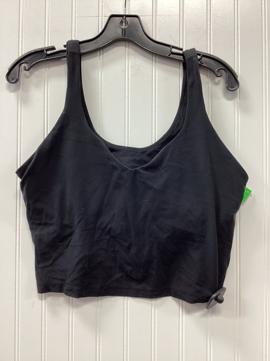 Athletic Bra By Lululemon In Black, Size:14