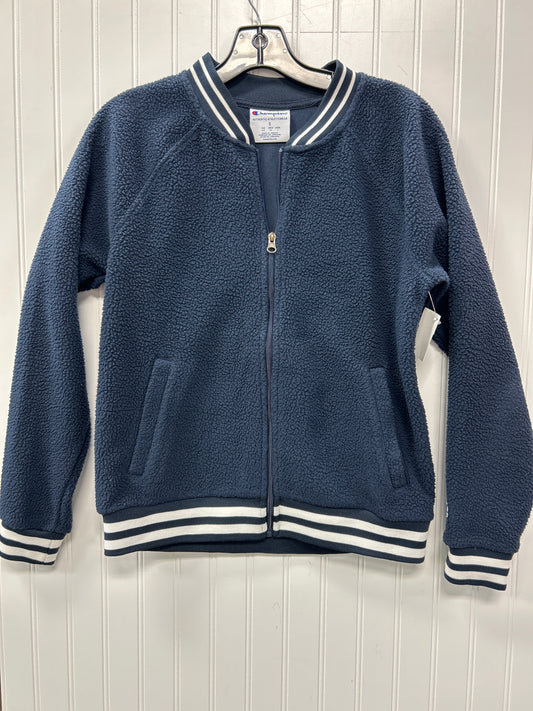 Athletic Jacket By Champion In Navy, Size:S