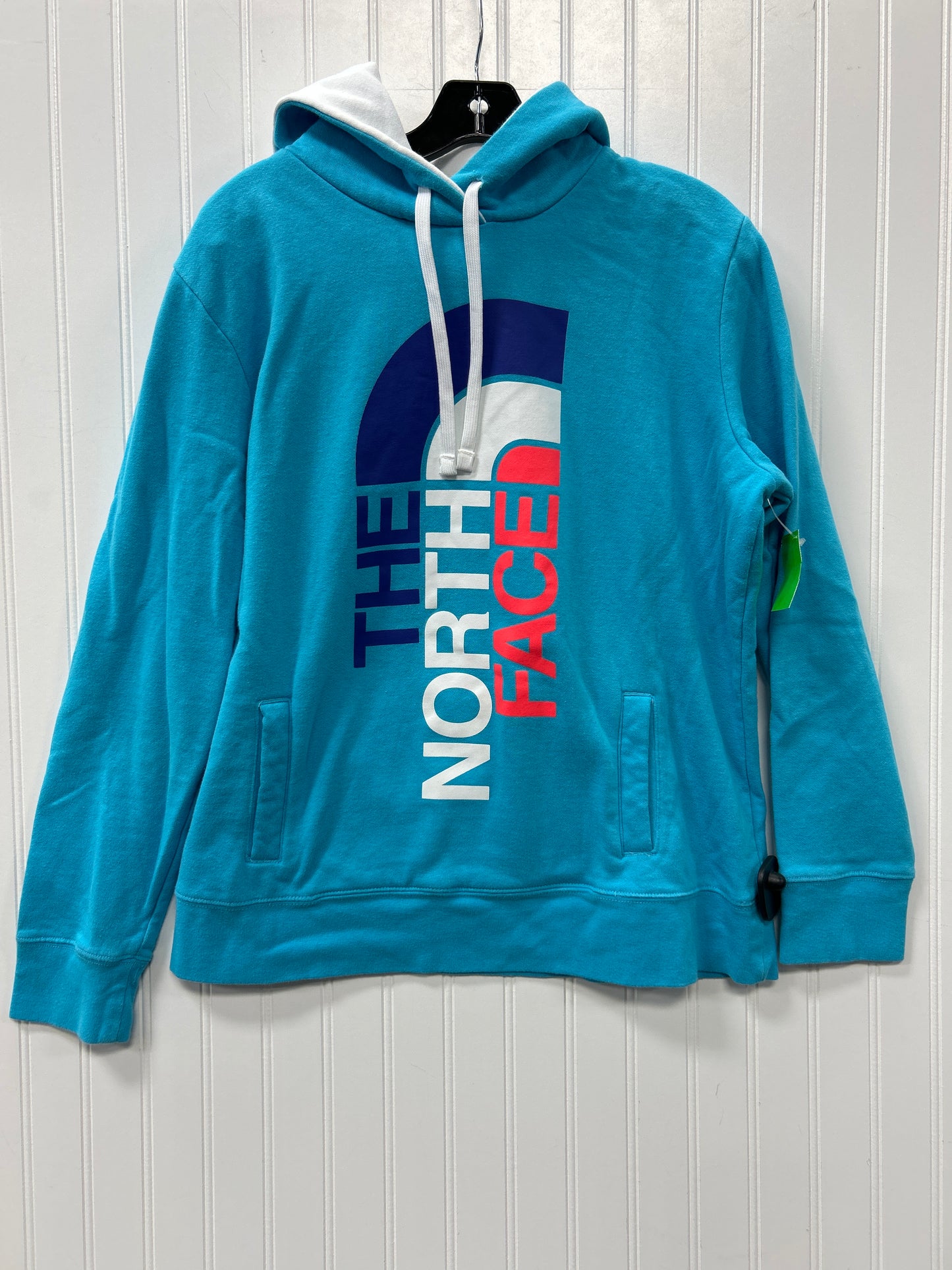 Athletic Sweatshirt Hoodie By The North Face In Blue, Size:Xl