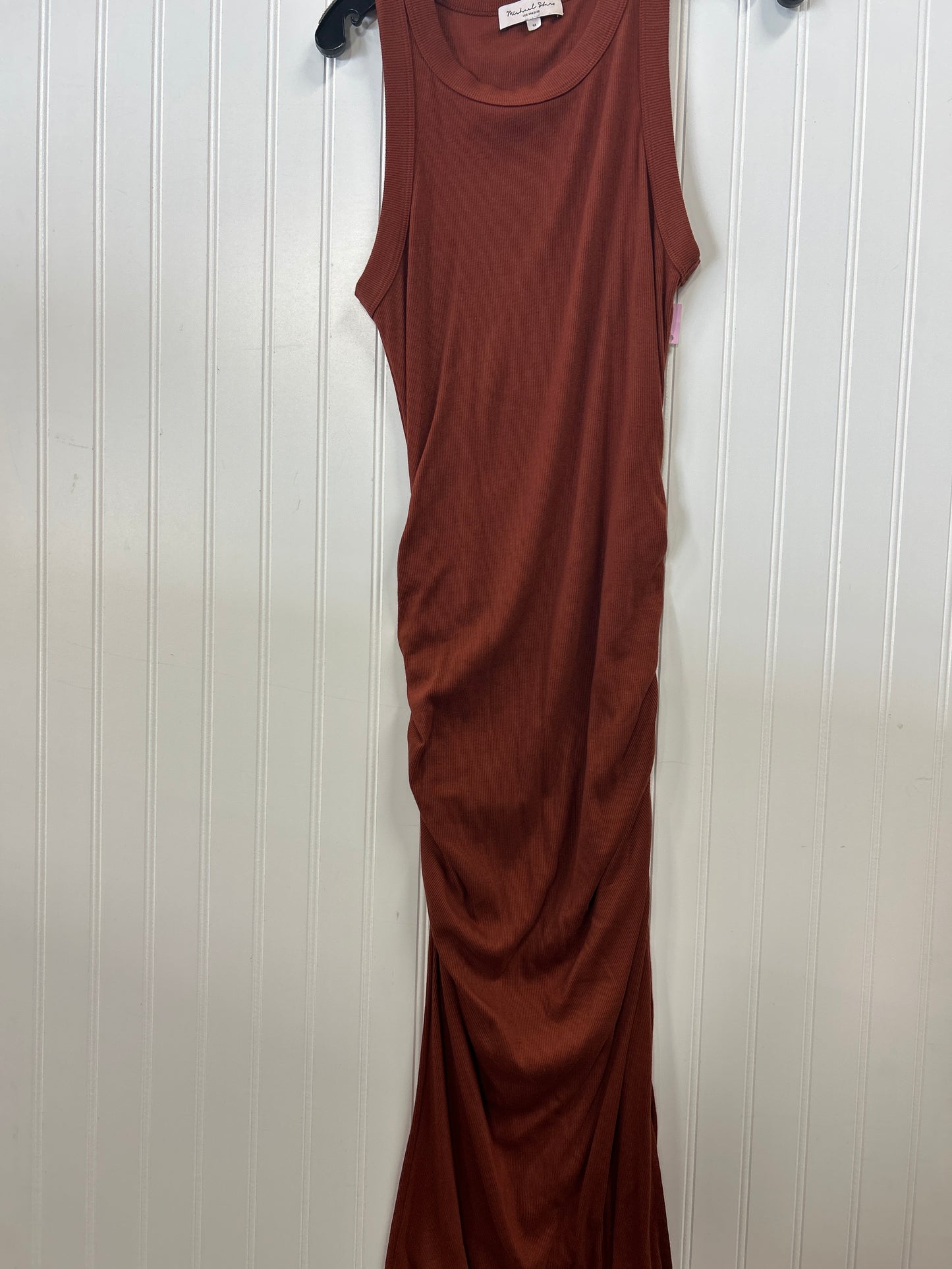 Dress Casual Maxi By Michael Stars In Brown, Size:M