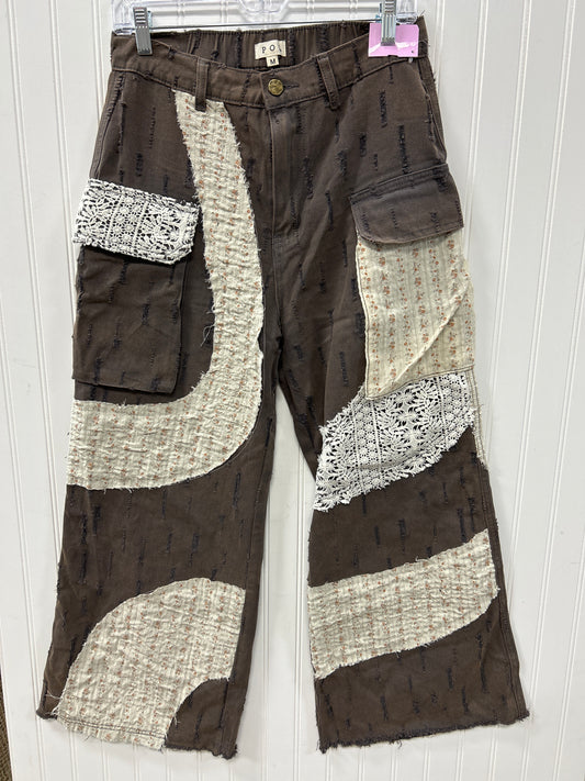Pants Cargo & Utility By Pol In Brown, Size:M