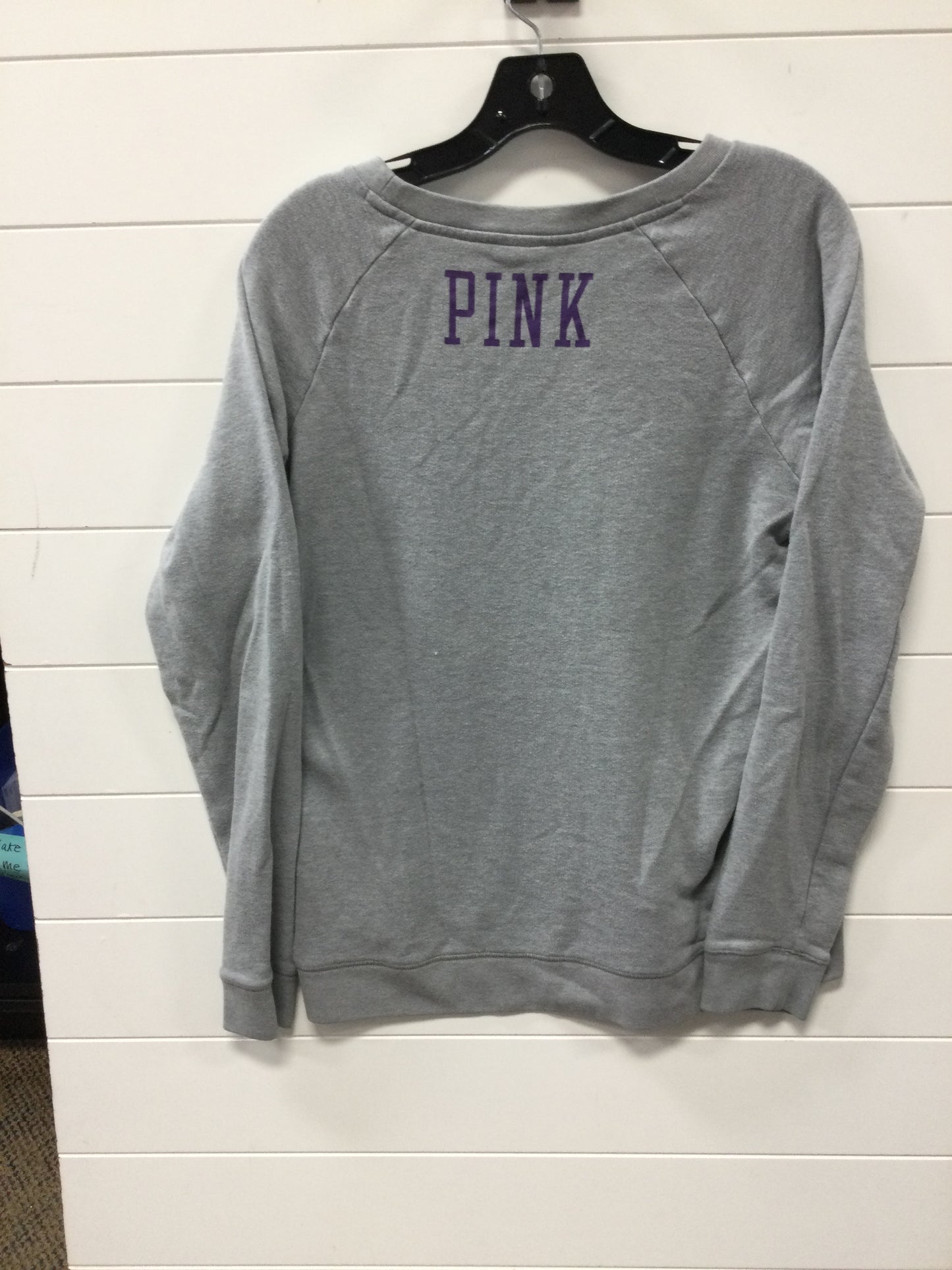 Athletic Top Ls Collar By Under Armour In Grey, Size:S
