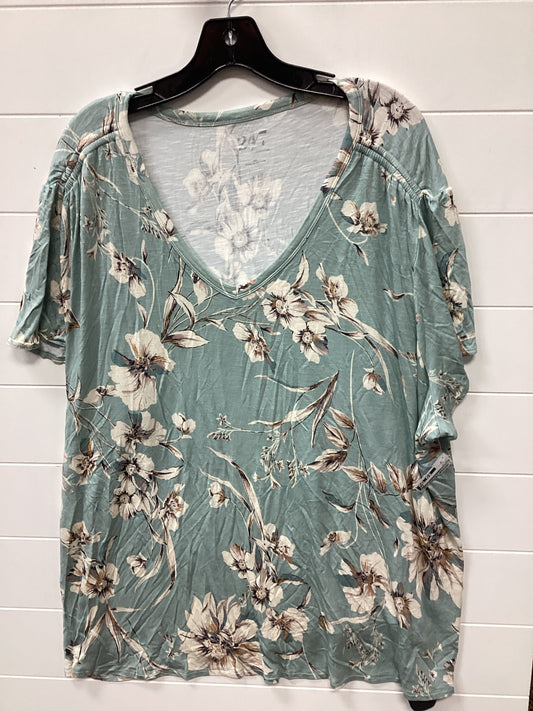 Top Ss By Maurices In Blue, Size:4X