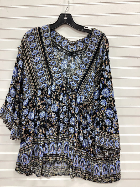 Top Ss By Free People In Blue, Size:L