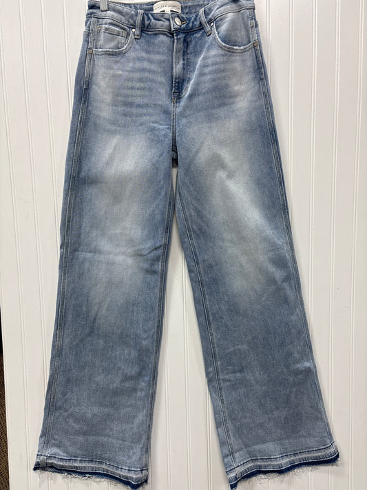 Jeans Wide Leg By Risen In Blue Denim, Size:6