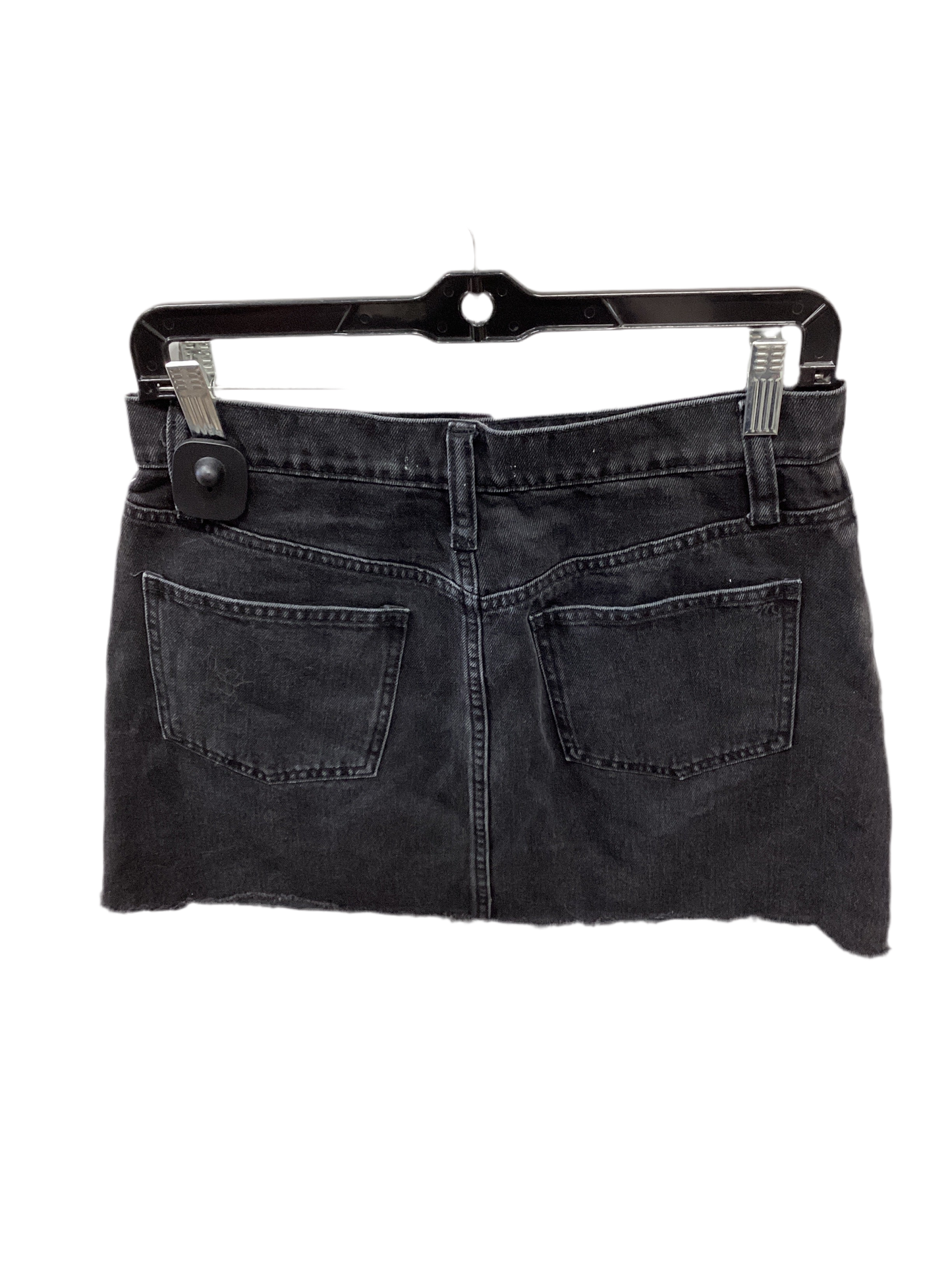 Skirt Mini & Short By Madewell In Black Denim, Size:4