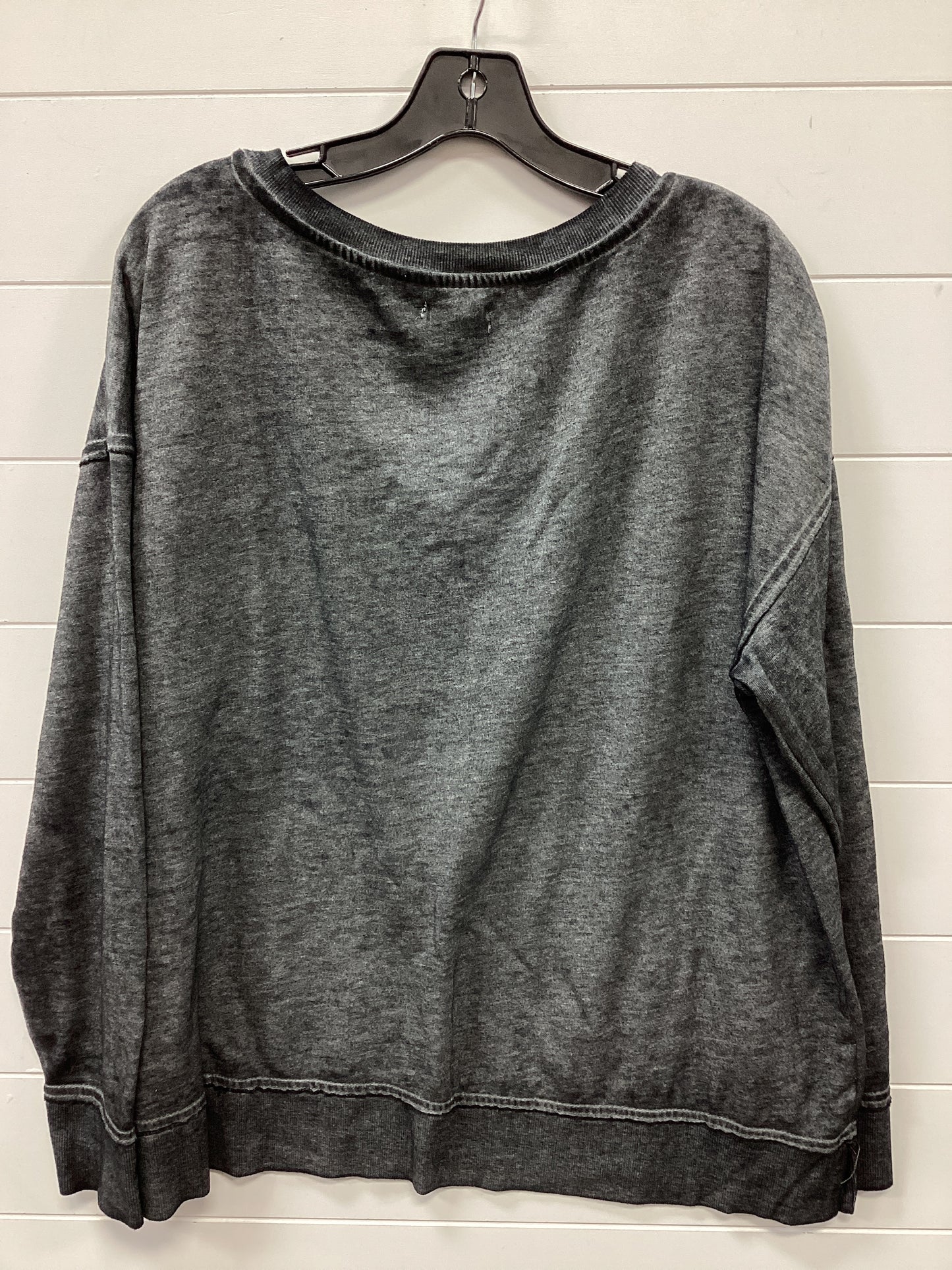 Top Ls By Maurices In Grey, Size:1X