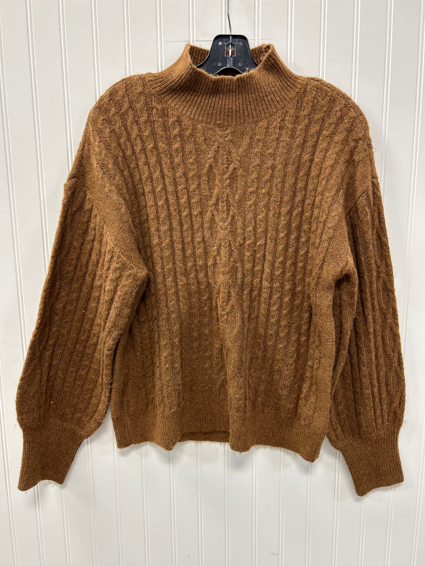 Sweater By Cece In Brown, Size:M