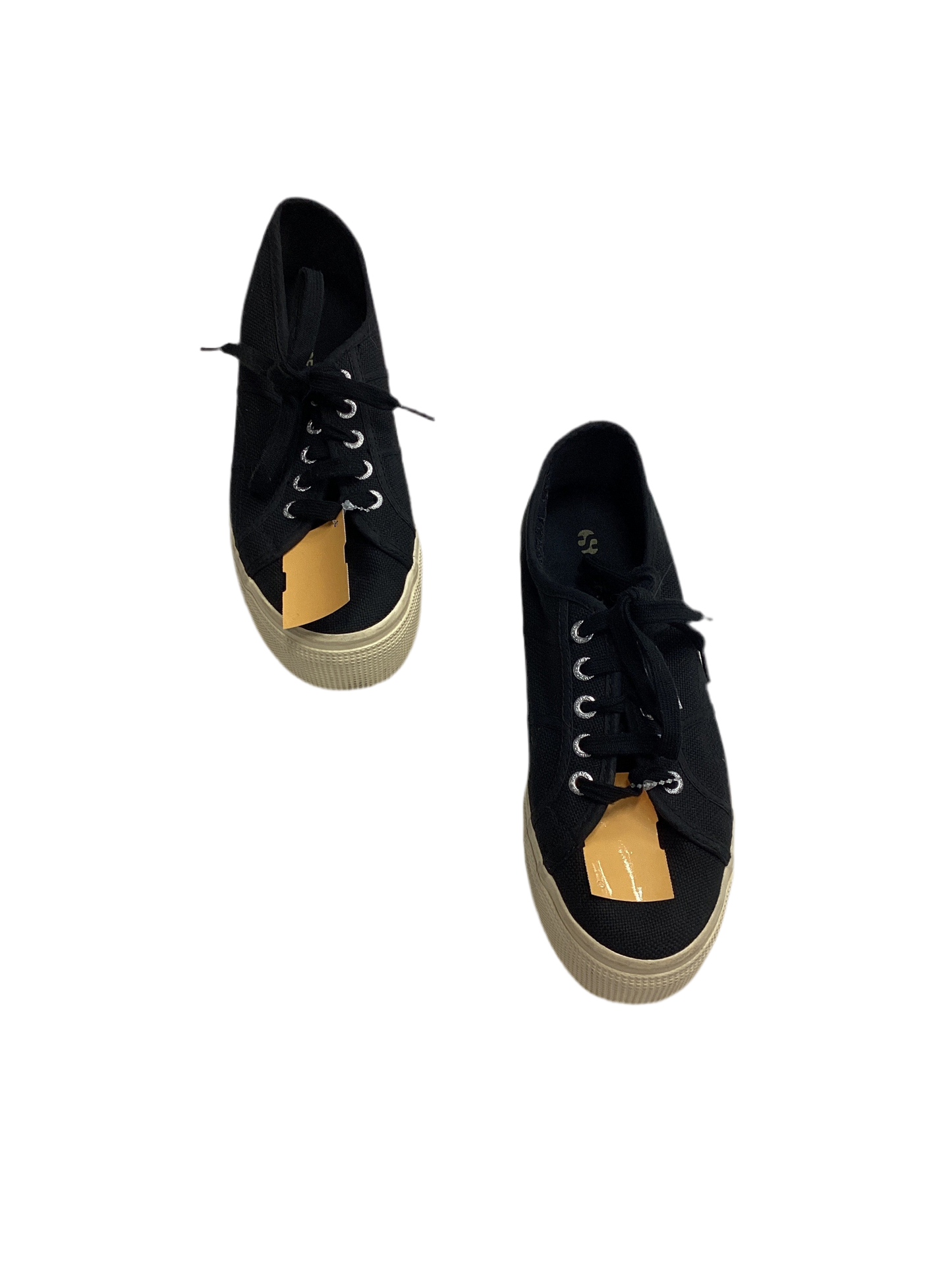Shoes Sneakers By Superga In Black, Size:7.5