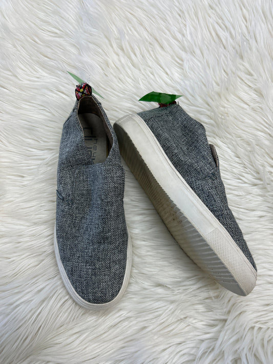 Shoes Flats By Hey Dude In Grey, Size:10