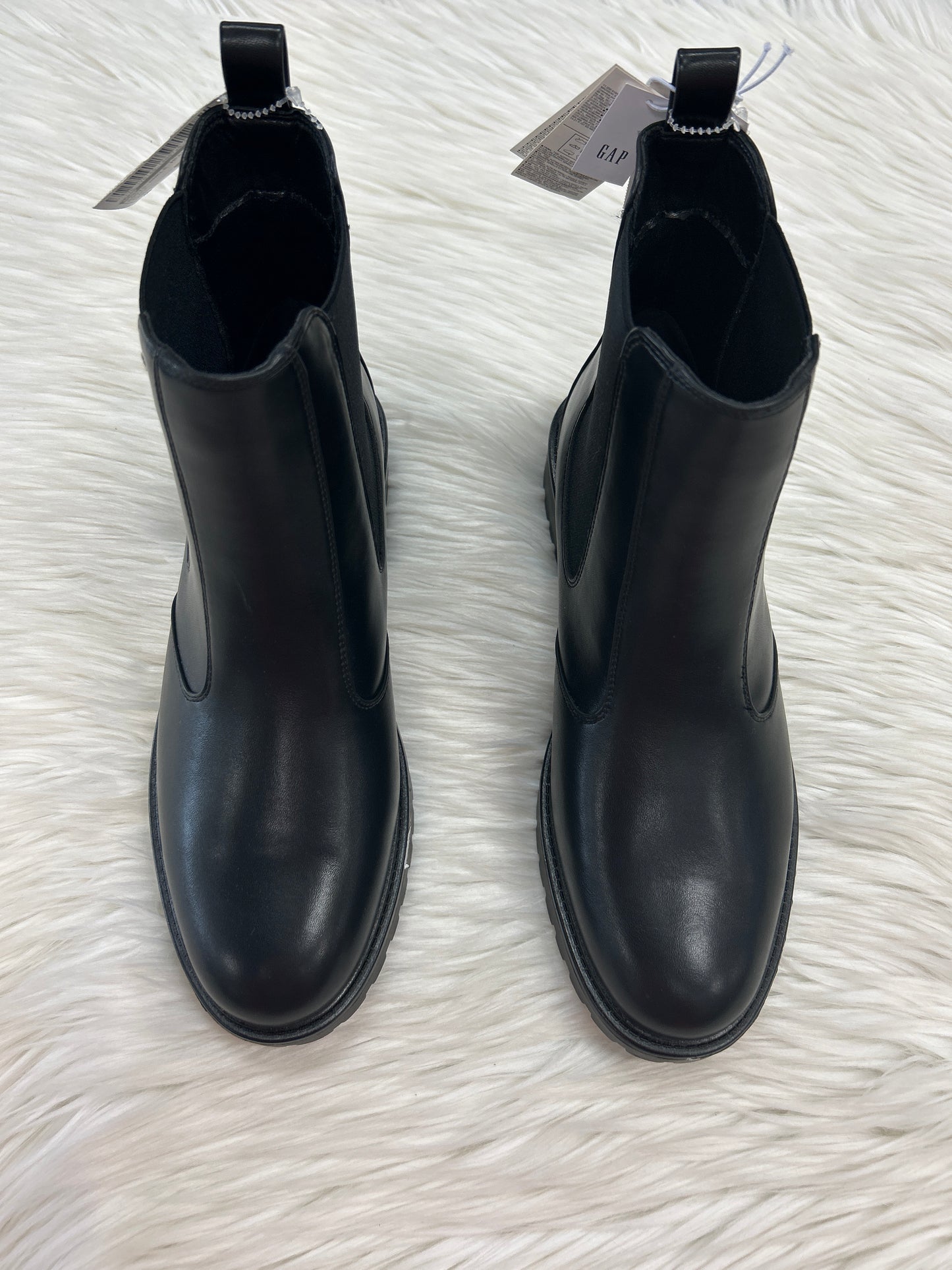 Boots Ankle Heels By Gap In Black, Size:10