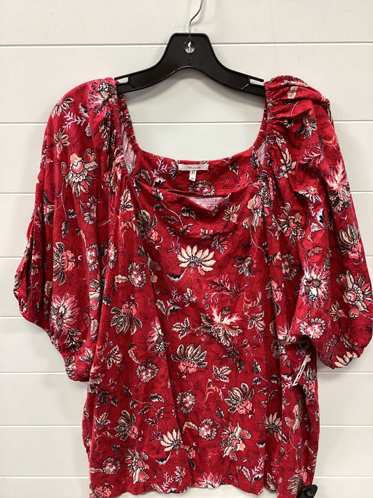 Top Ss By Maurices In Red, Size:4X
