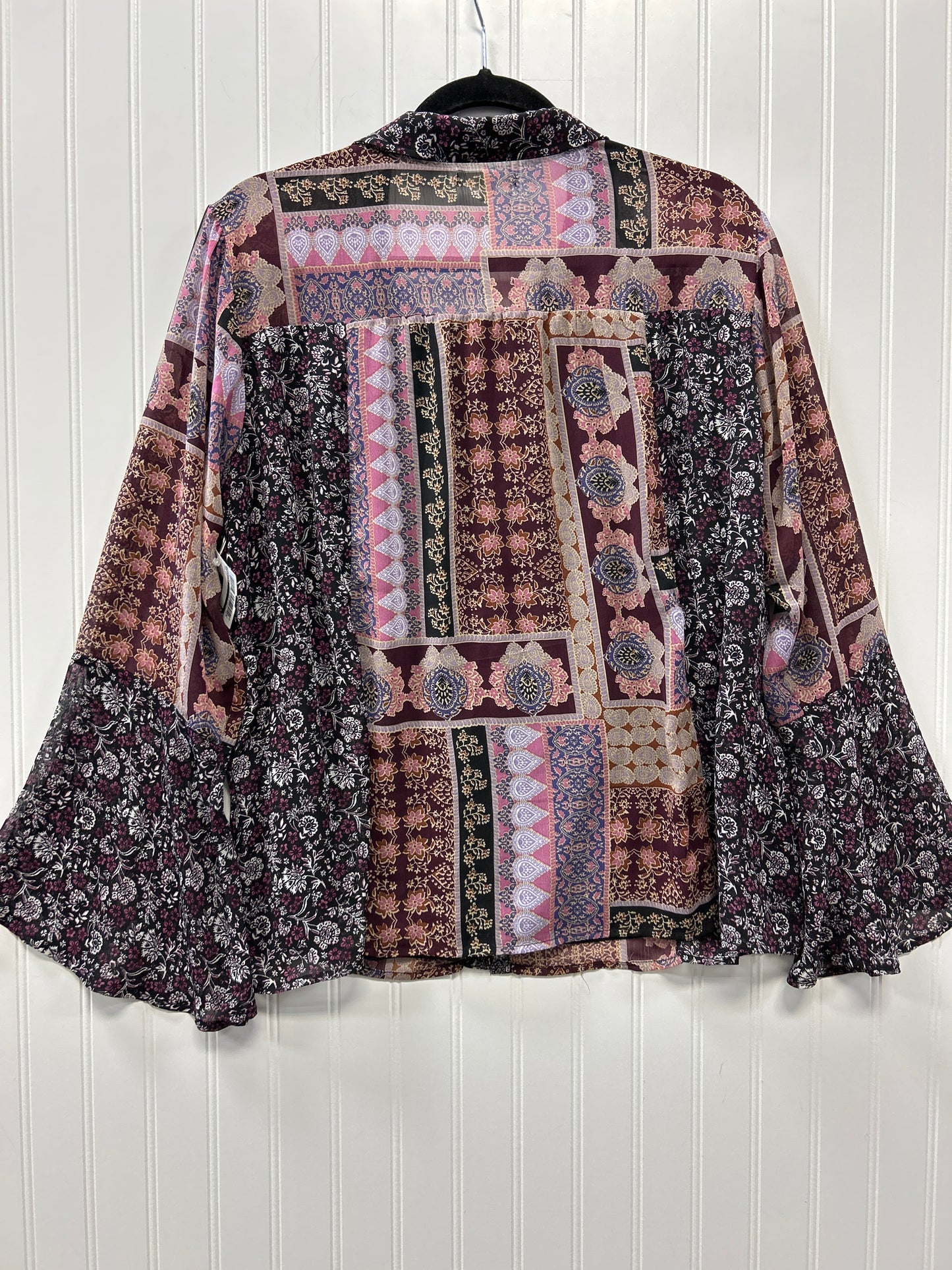 Top Ls By Maurices In Purple, Size:Xl