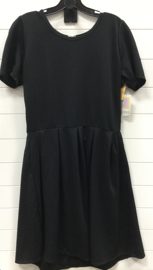 Dress Casual Midi By Lularoe In Black, Size:2X