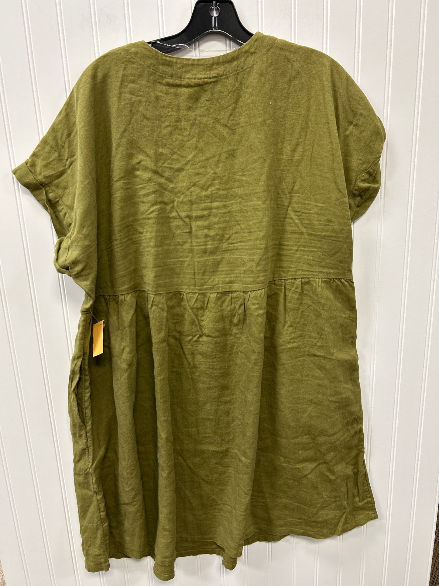 Dress Casual Midi By Universal Thread In Green, Size:Xl