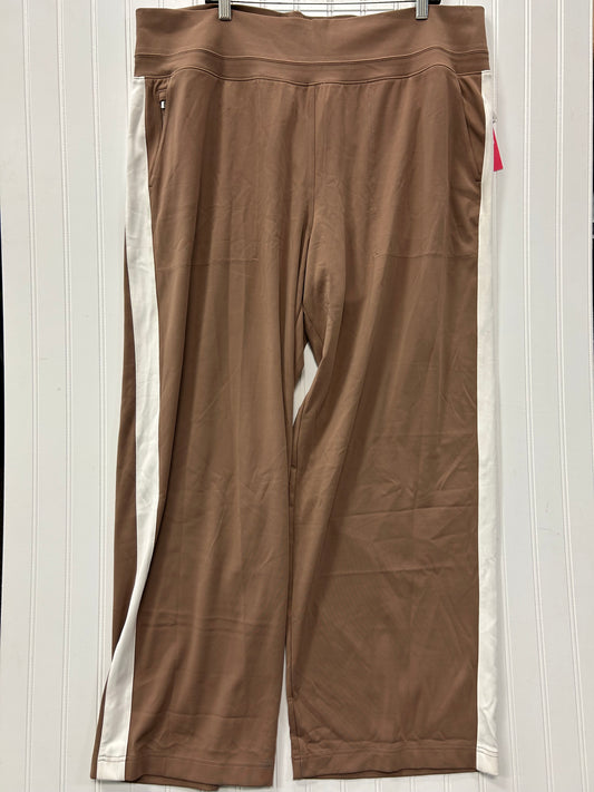 Athletic Pants By Athleta In Brown, Size:2X