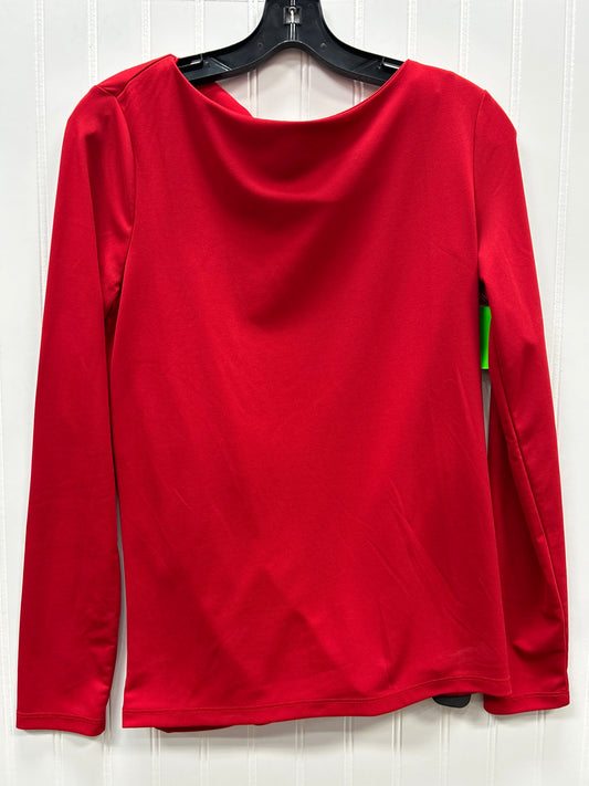 Top Ls By Ann Taylor In Red, Size:S