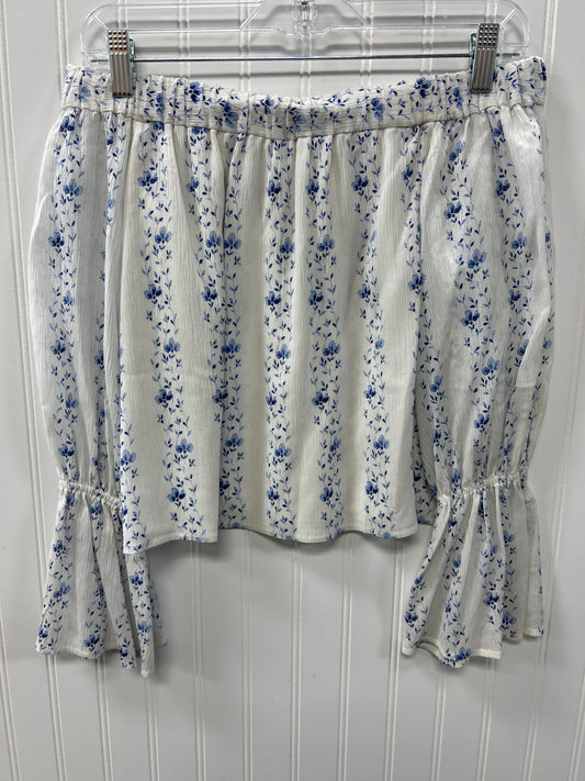 Top Ls By Club Monaco In Floral Print, Size:Xs
