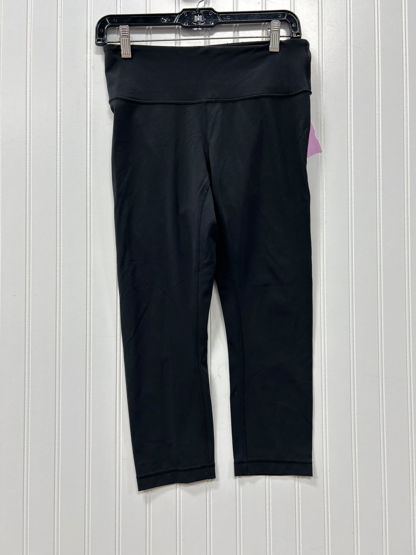 Athletic Leggings Capris By Lululemon In Black, Size:6
