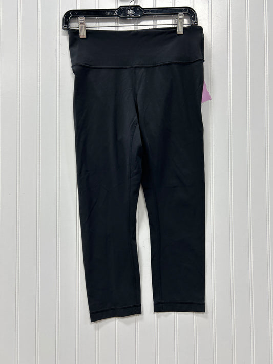Athletic Leggings Capris By Lululemon In Black, Size:6