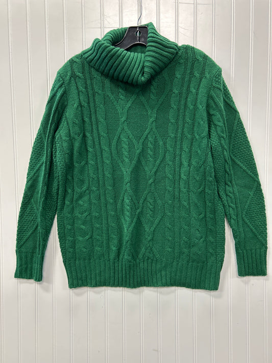 Sweater By Zenana In Green, Size:L
