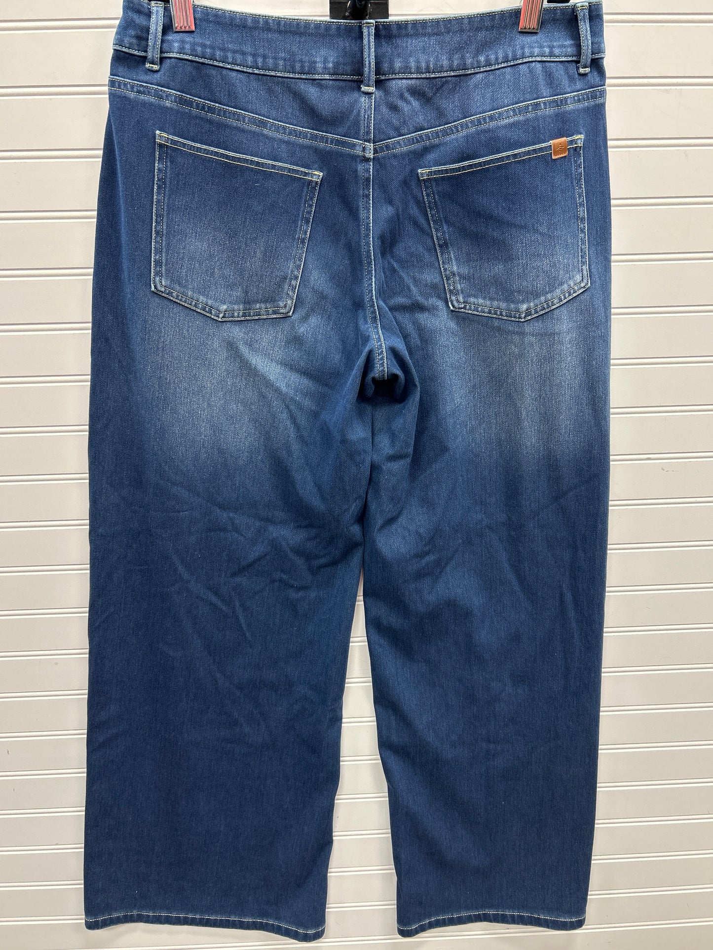 Jeans Wide Leg By Halara In Blue Denim, Size:M