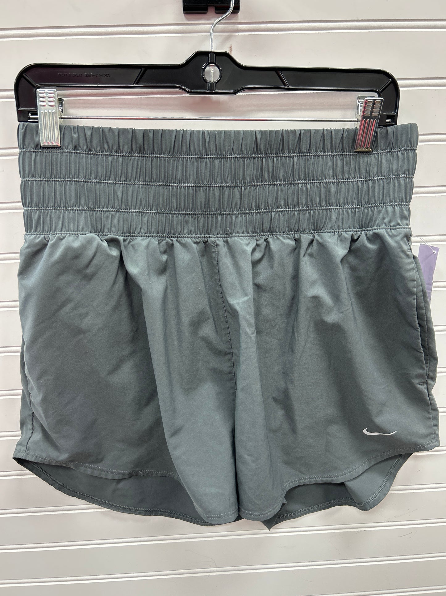 Athletic Shorts By Nike Apparel In Grey, Size:L