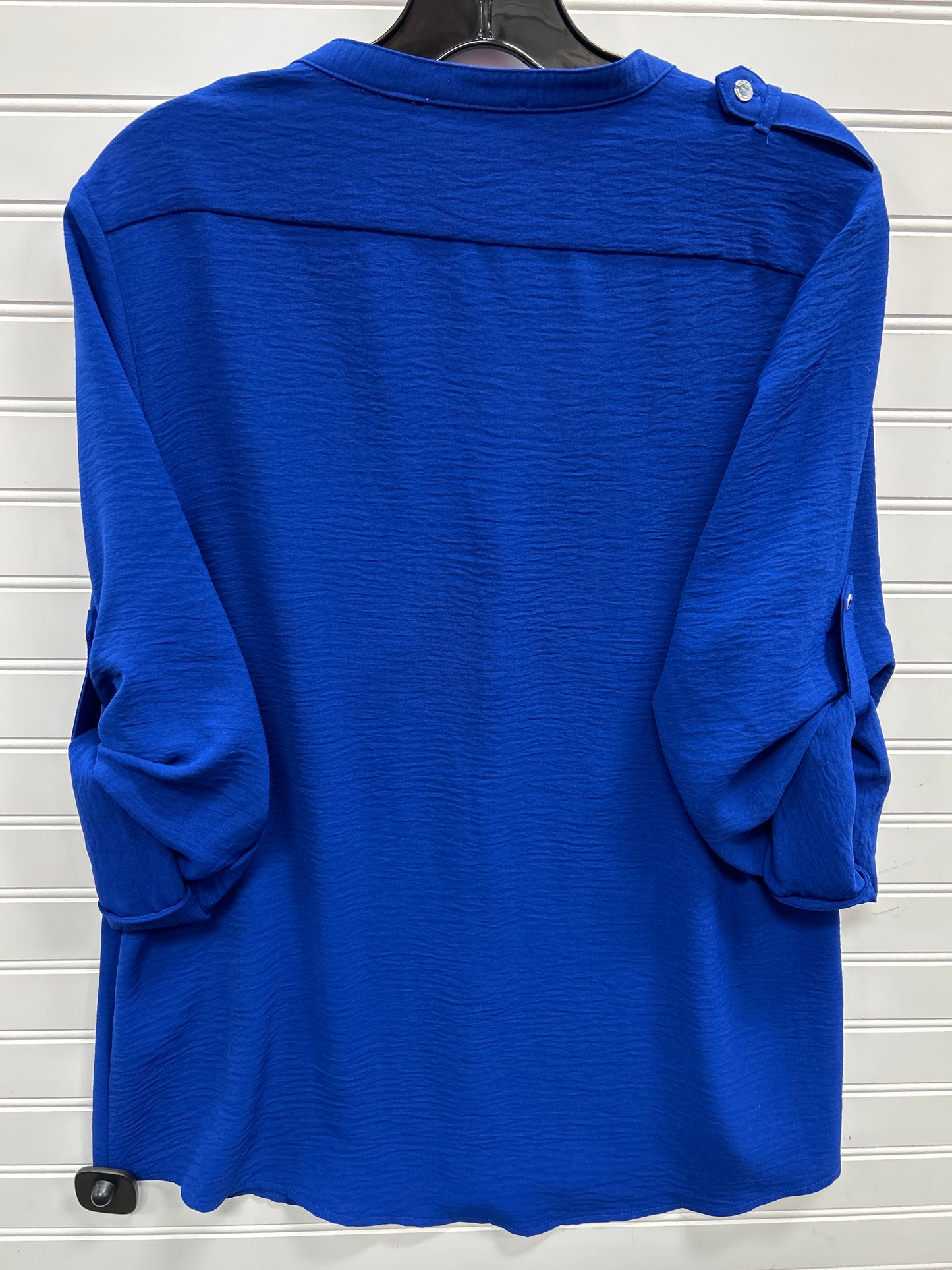 Top Ls By Calvin Klein In Blue, Size:M