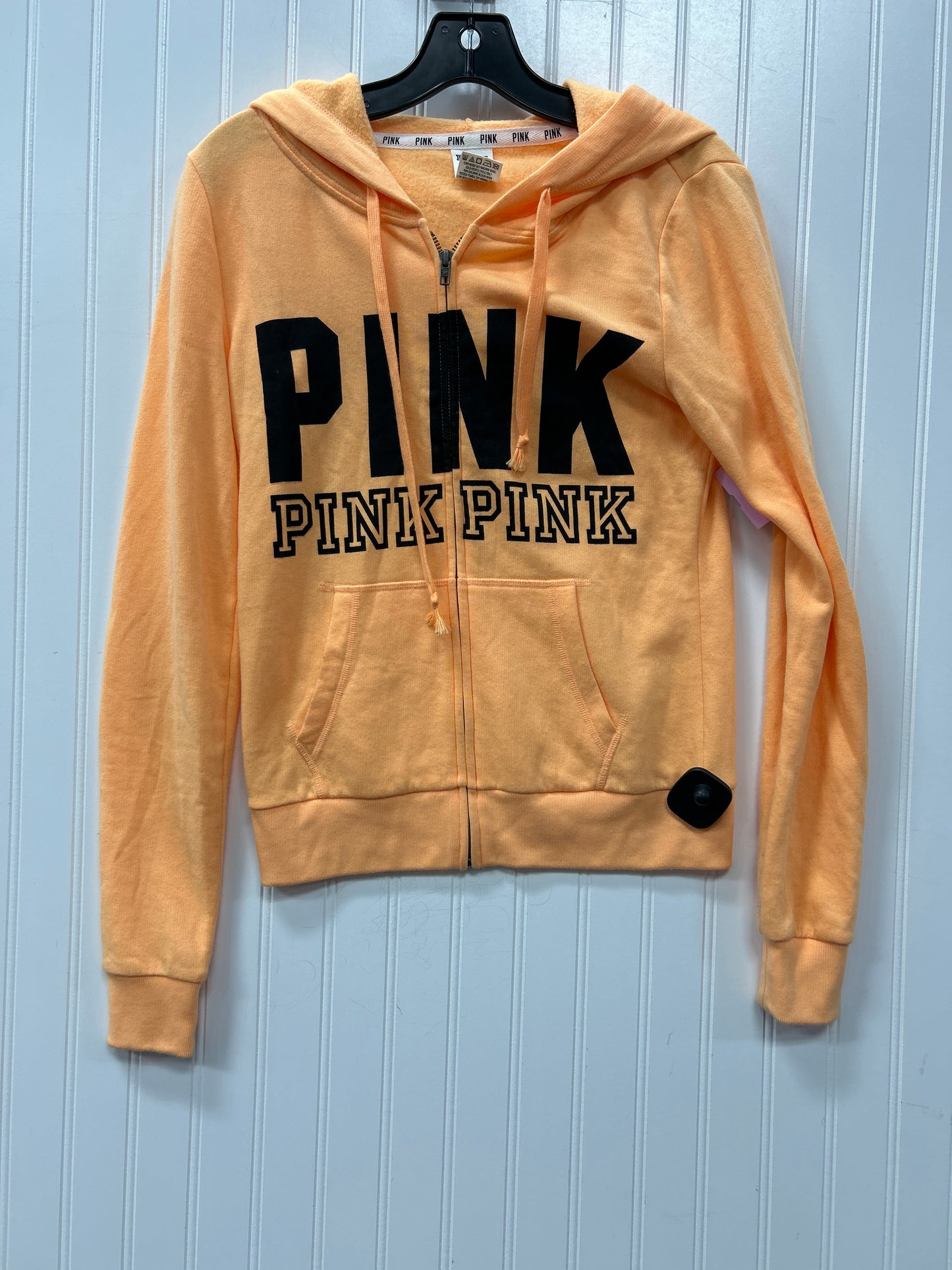 Sweatshirt Hoodie By Pink In Orange, Size:Xs