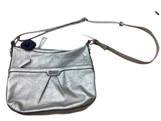 Crossbody By Clothes Mentor In Bronze, Size:Small