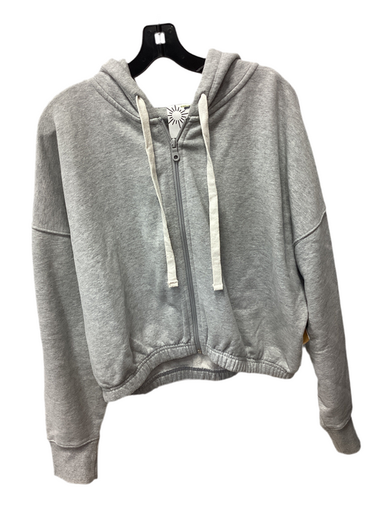 Sweatshirt Hoodie By Aerie In Grey, Size:M