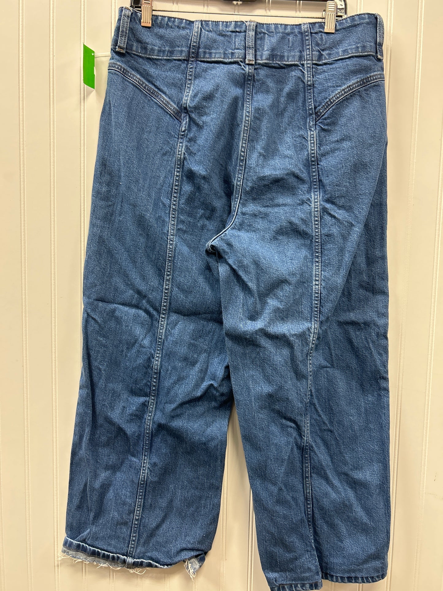 Jeans Wide Leg By Universal Thread In Blue Denim, Size:14