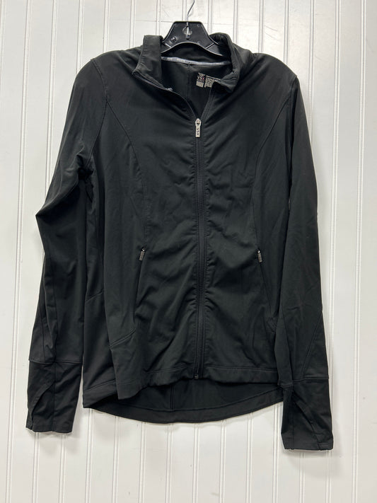Athletic Jacket By Victorias Secret In Black, Size:L