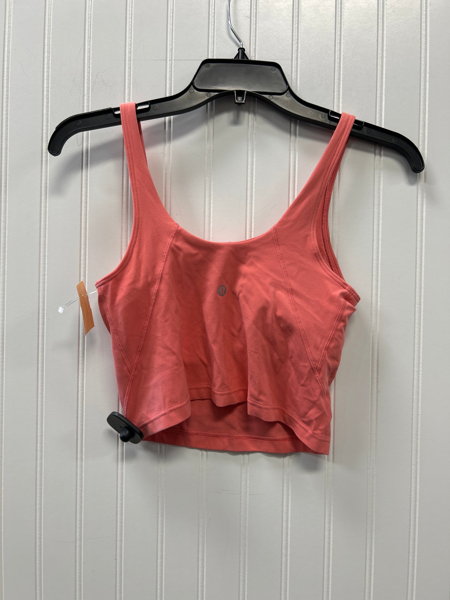 Athletic Bra By Lululemon In Coral, Size:4