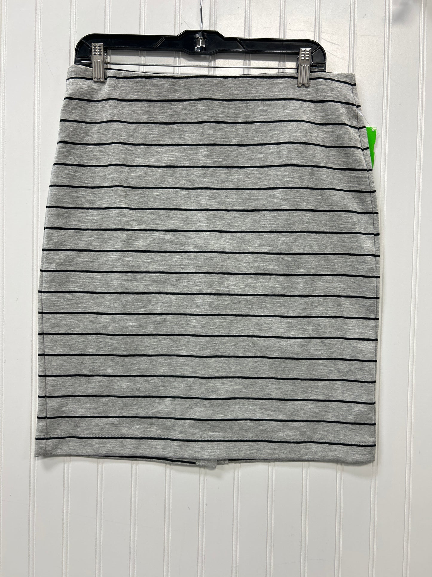 Skirt Midi By Banana Republic In Grey, Size:M