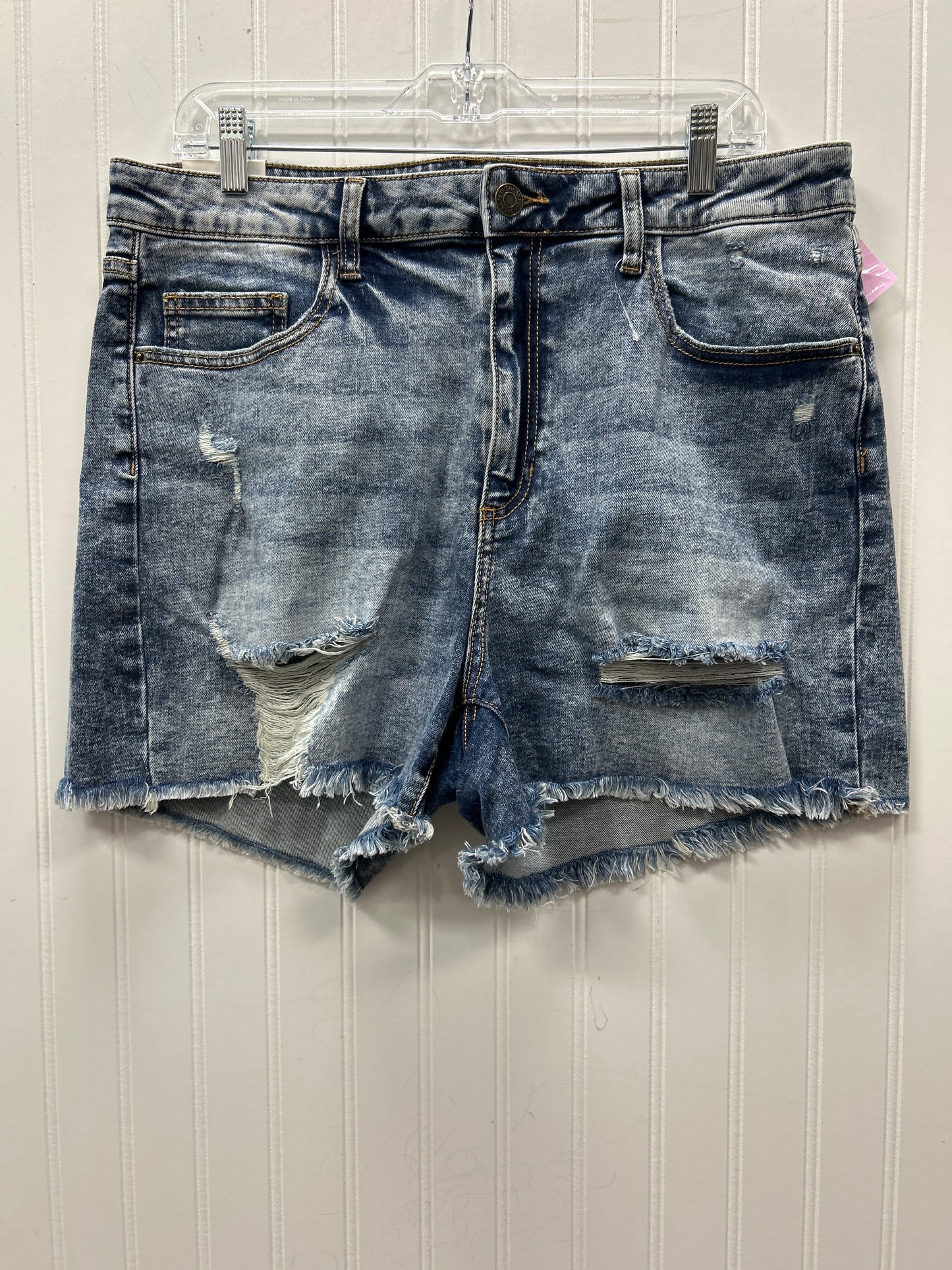 Shorts By Sneak Peek In Blue Denim, Size:1X NWT