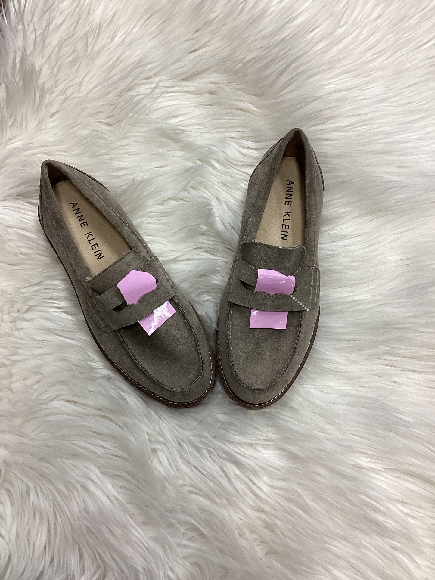 Shoes Flats By Anne Klein In Grey, Size:7