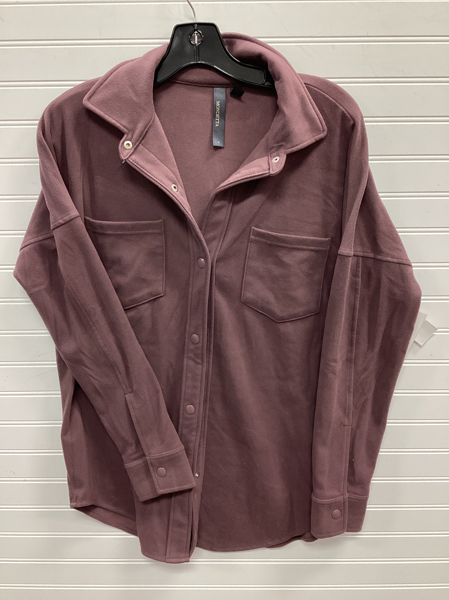 Jacket Fleece By Mondetta In Purple, Size:S