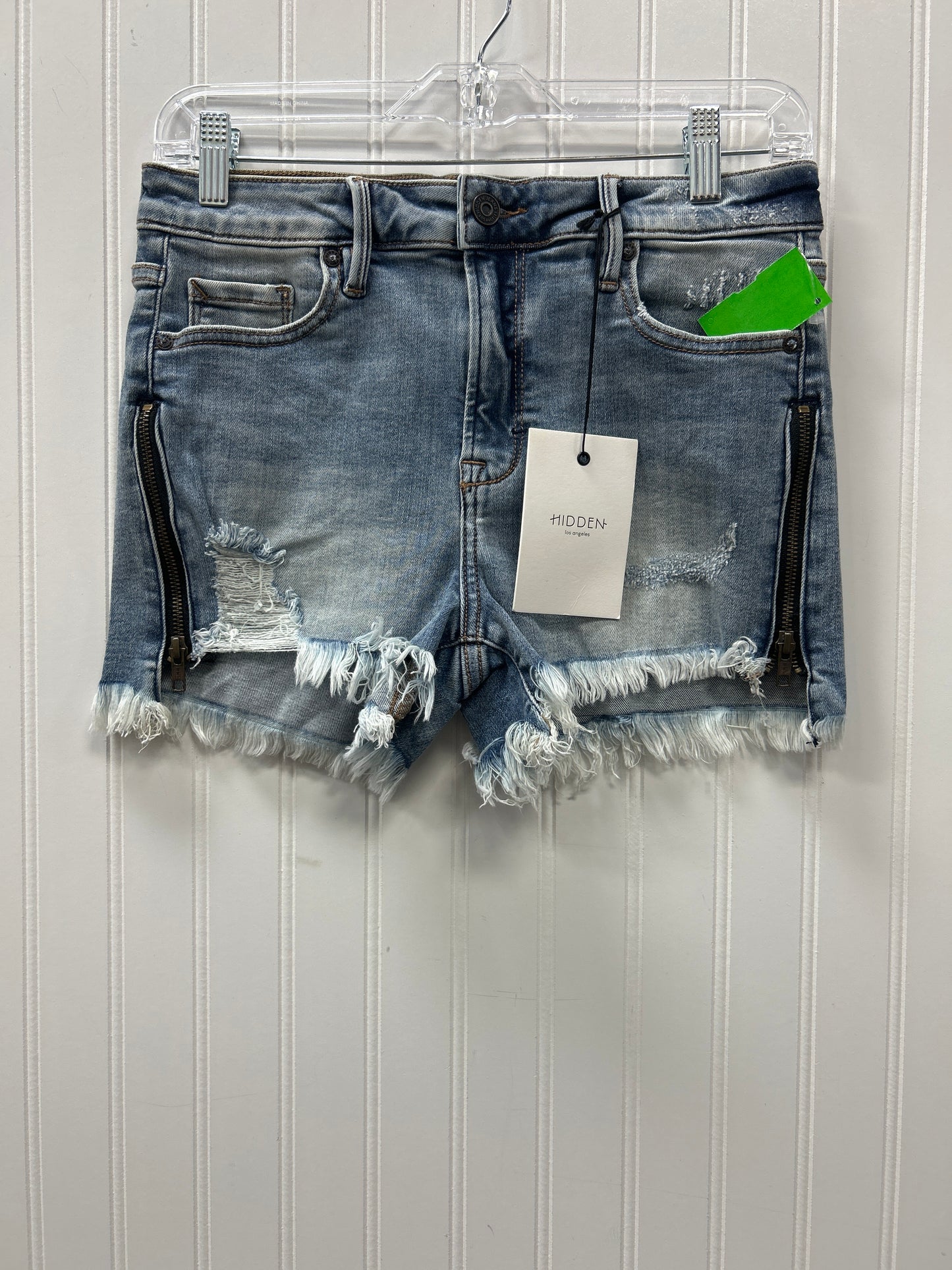 Shorts By Hidden In Blue Denim, Size:M NWT