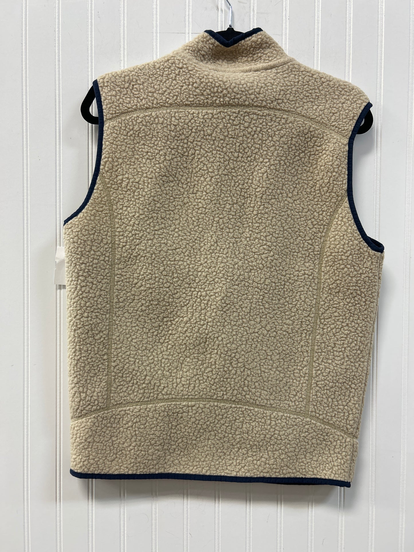 Vest Faux Fur & Sherpa By Patagonia In Cream, Size:M