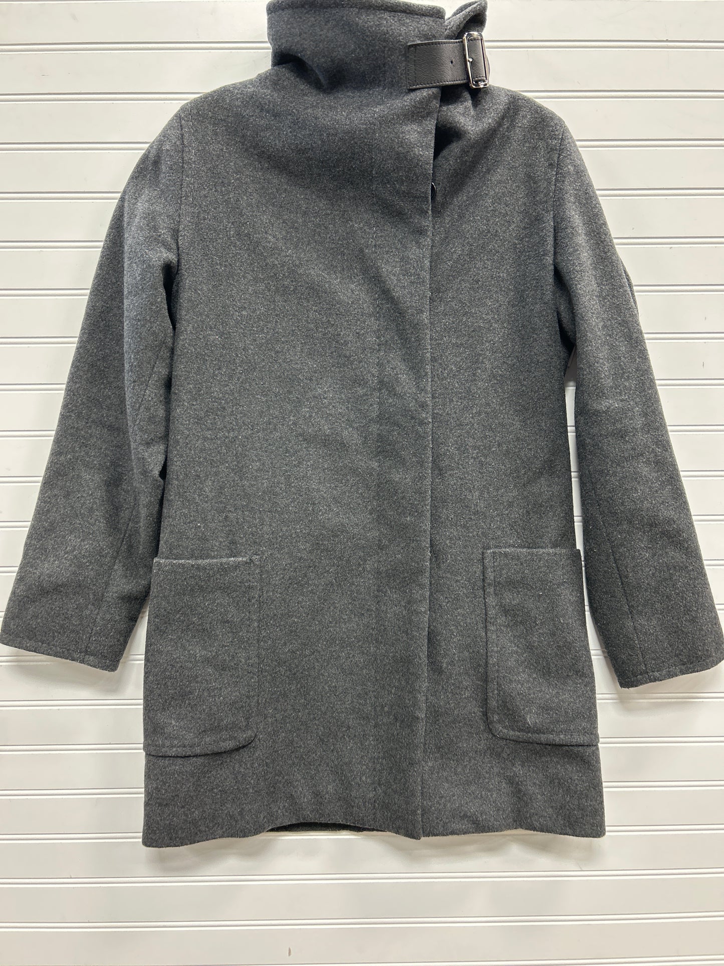Jacket Designer By Max Mara In Grey, Size:6