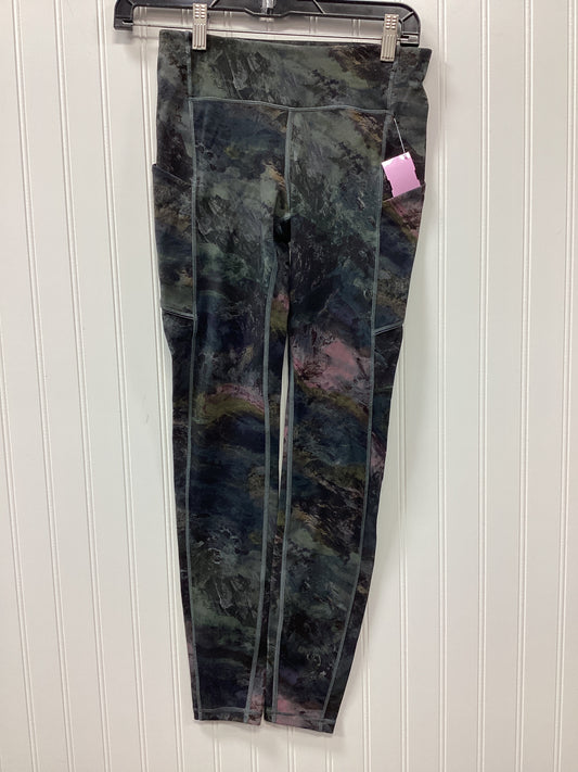 Athletic Leggings By Lululemon In Multi, Size:4