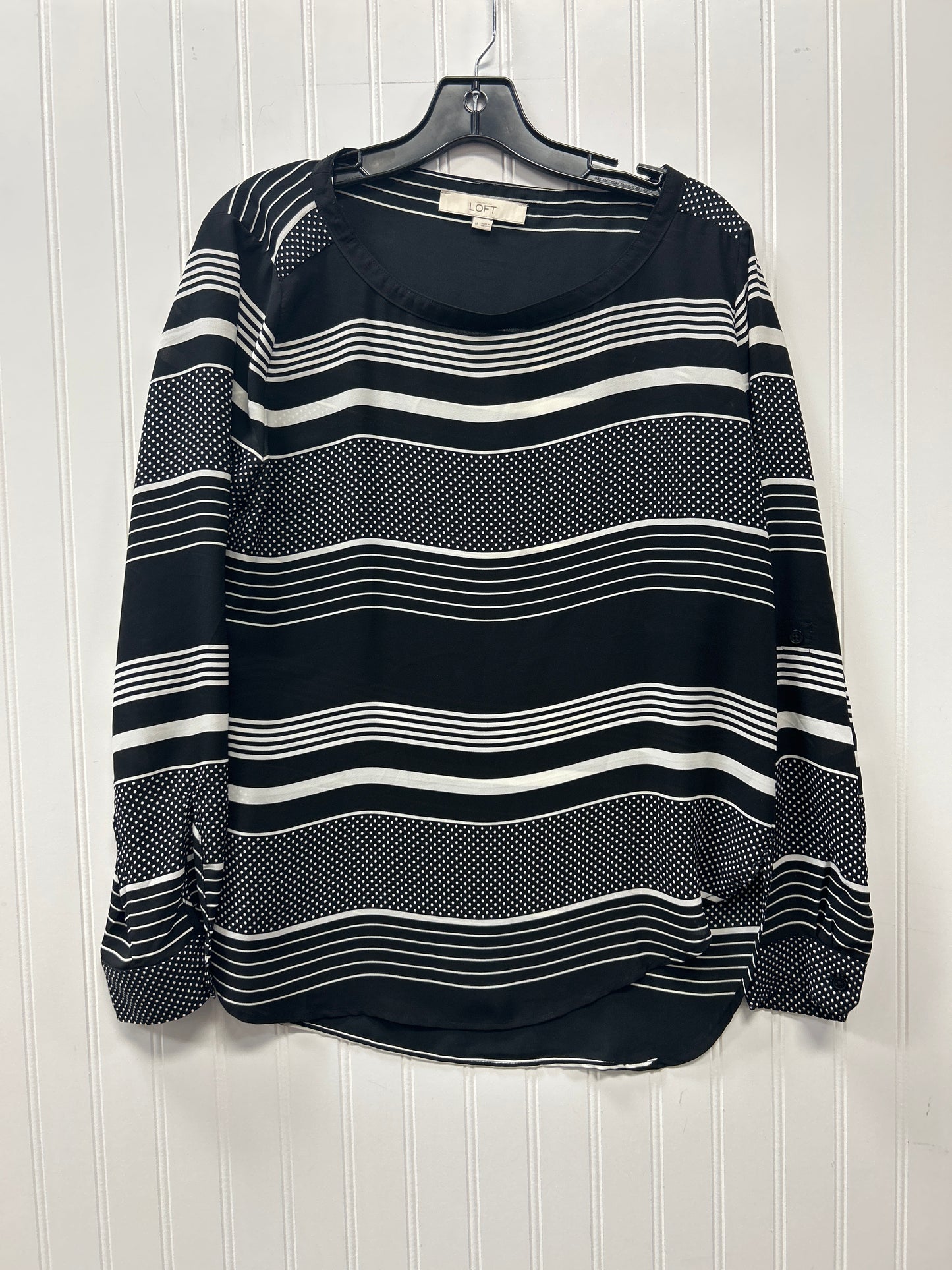 Top Ls By Loft In Black, Size:M