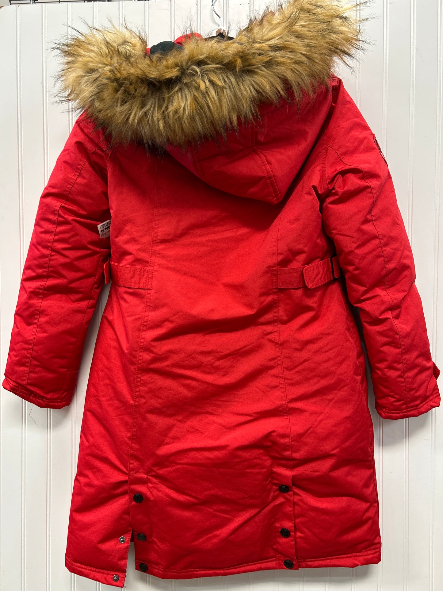 Coat Puffer & Quilted By Cmb In Red, Size:M