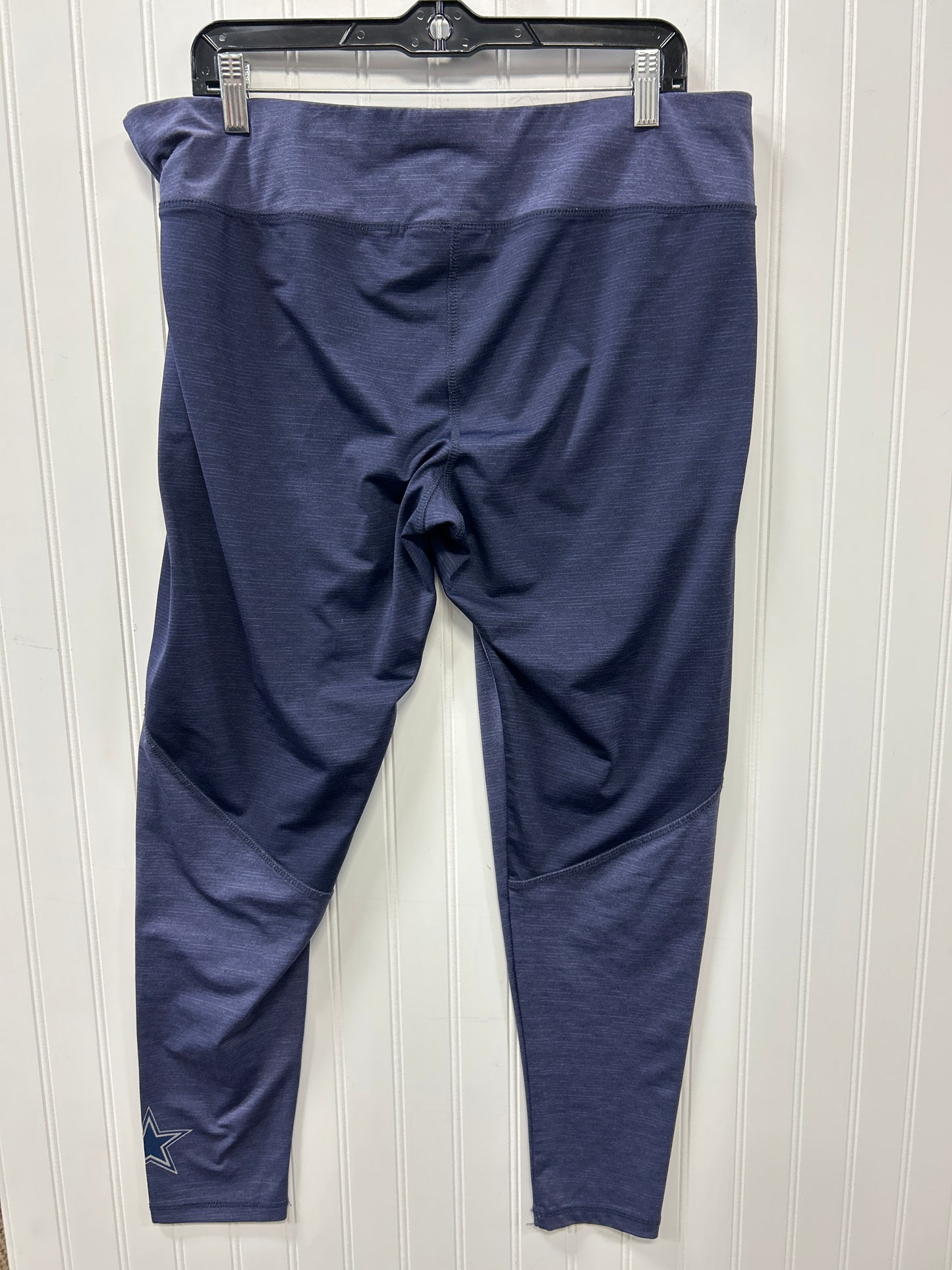 Athletic Leggings By Clothes Mentor In Blue, Size:Xl