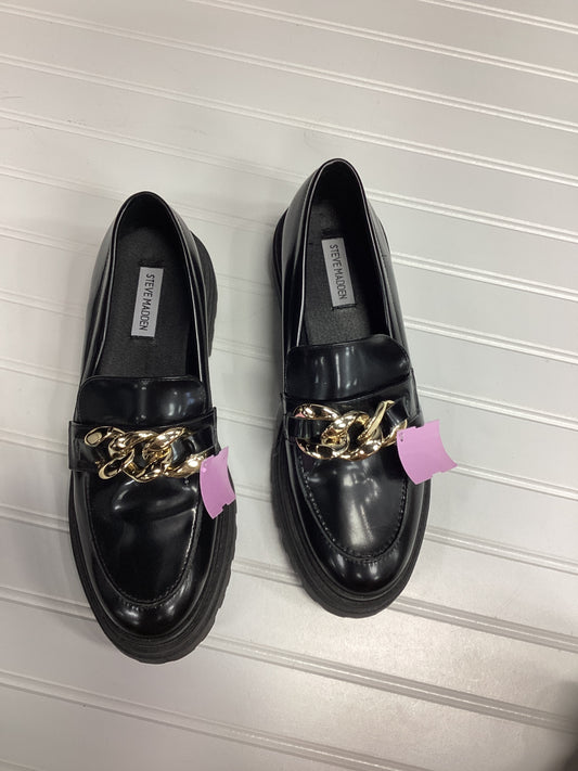 Shoes Heels Block By Steve Madden In Black, Size:9.5