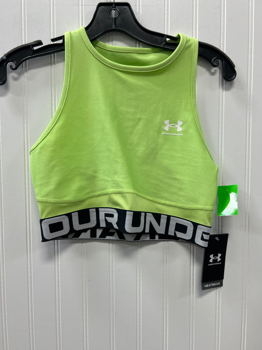 Athletic Bra By Under Armour In Green, Size:S NWT